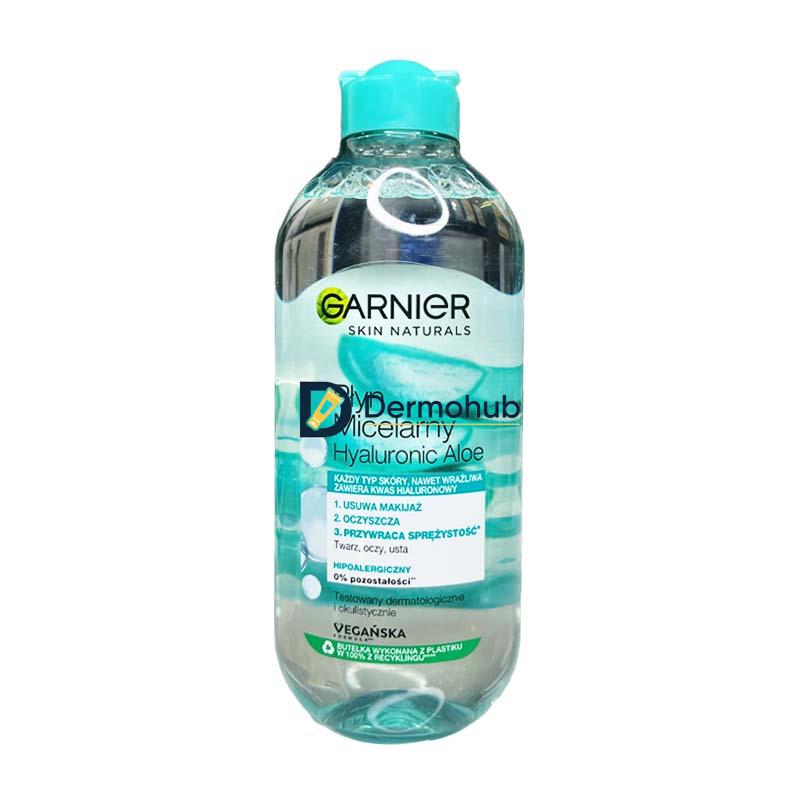 میسلار واتر هیالورونیک اسید و آلوئه ورا گارنیر