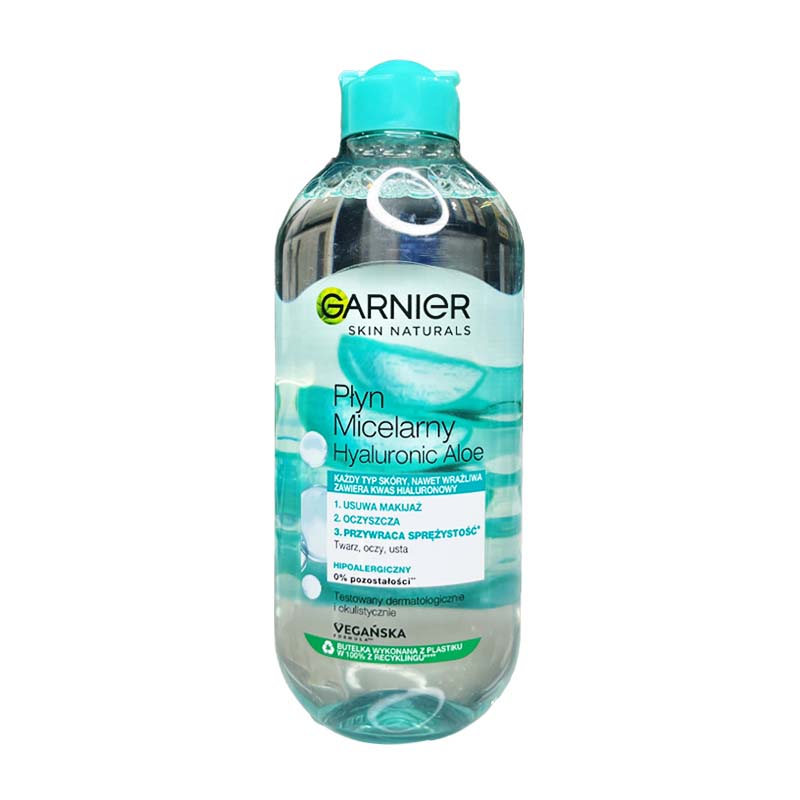 میسلار واتر هیالورونیک اسید و آلوئه ورا گارنیر